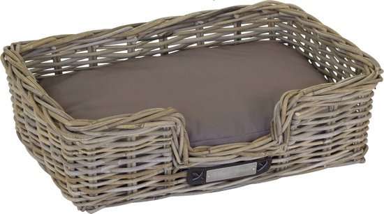 Happy House Rieten Hondenmand - S - 60 x 40 x 18 cm