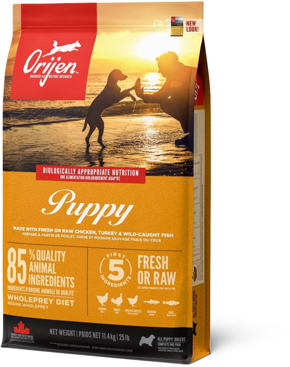 Orijen Puppy Whole Prey - Hondenvoer - Kip 11,4 kg