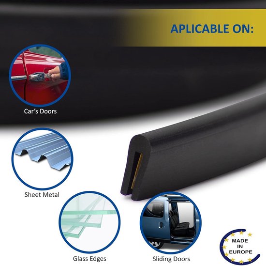 Foam beschermprofiel U 60-80 (60 tot 80mm) beschermprofiel