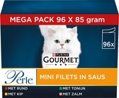 Gourmet Perle Mix - Kattenvoer Natvoer - Land en Zee - 96 x 85 g