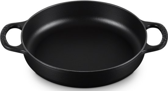 Le Creuset - Gietijzeren Hapjespan 28 Cm / 3,2 Liter - Zwart
