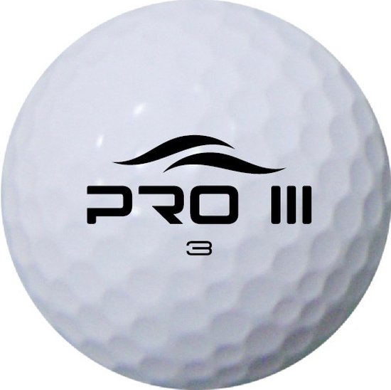 Hill Golf PRO III - Golfballen - wit - 12 stuks