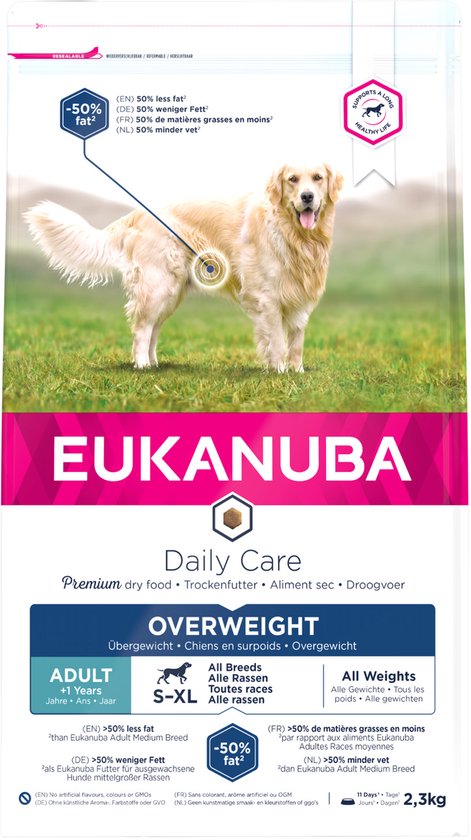 Eukanuba Daily Care Adult Weight Care - Hondenvoer - 2.3 kg