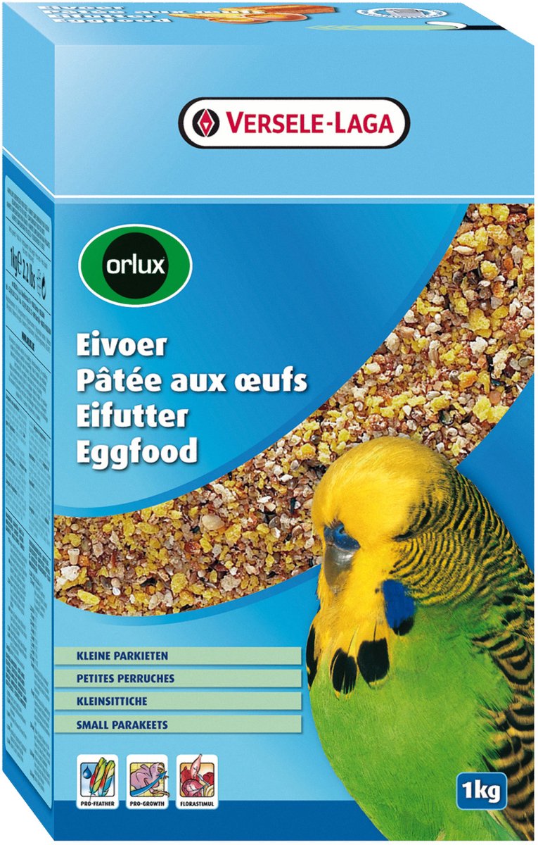 Eivoer Droog Kleine Parkiet 1 kg