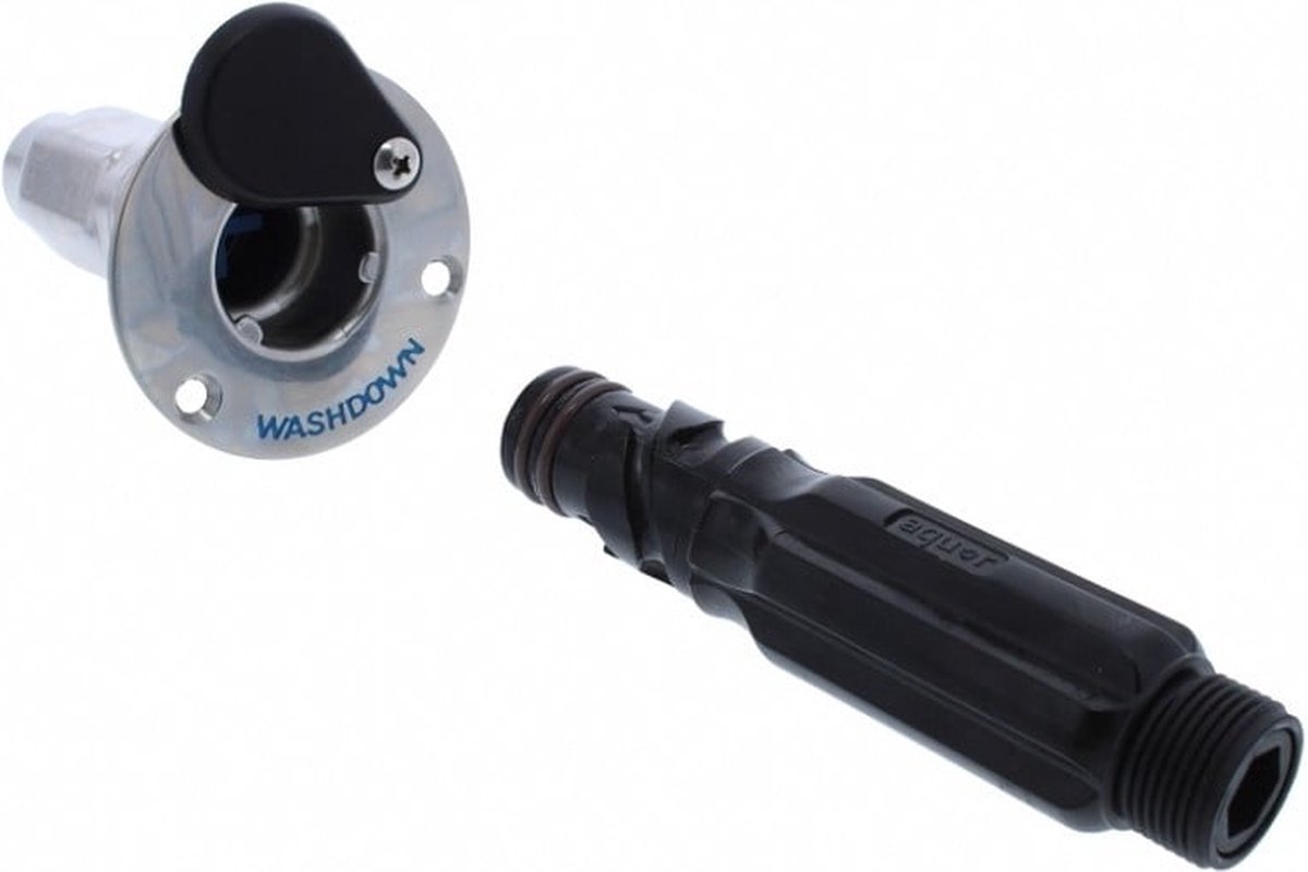 Jabsco Quick Release RVS Dekaansluiting Compleet | 31911-0007