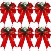 Kerststrikken Kerstboomstrikken 270 x 40 cm extra grote fluwelen grote Kerststrikken Kerstboomstrikken 270 x 40 cm extra grote fluwelen grote