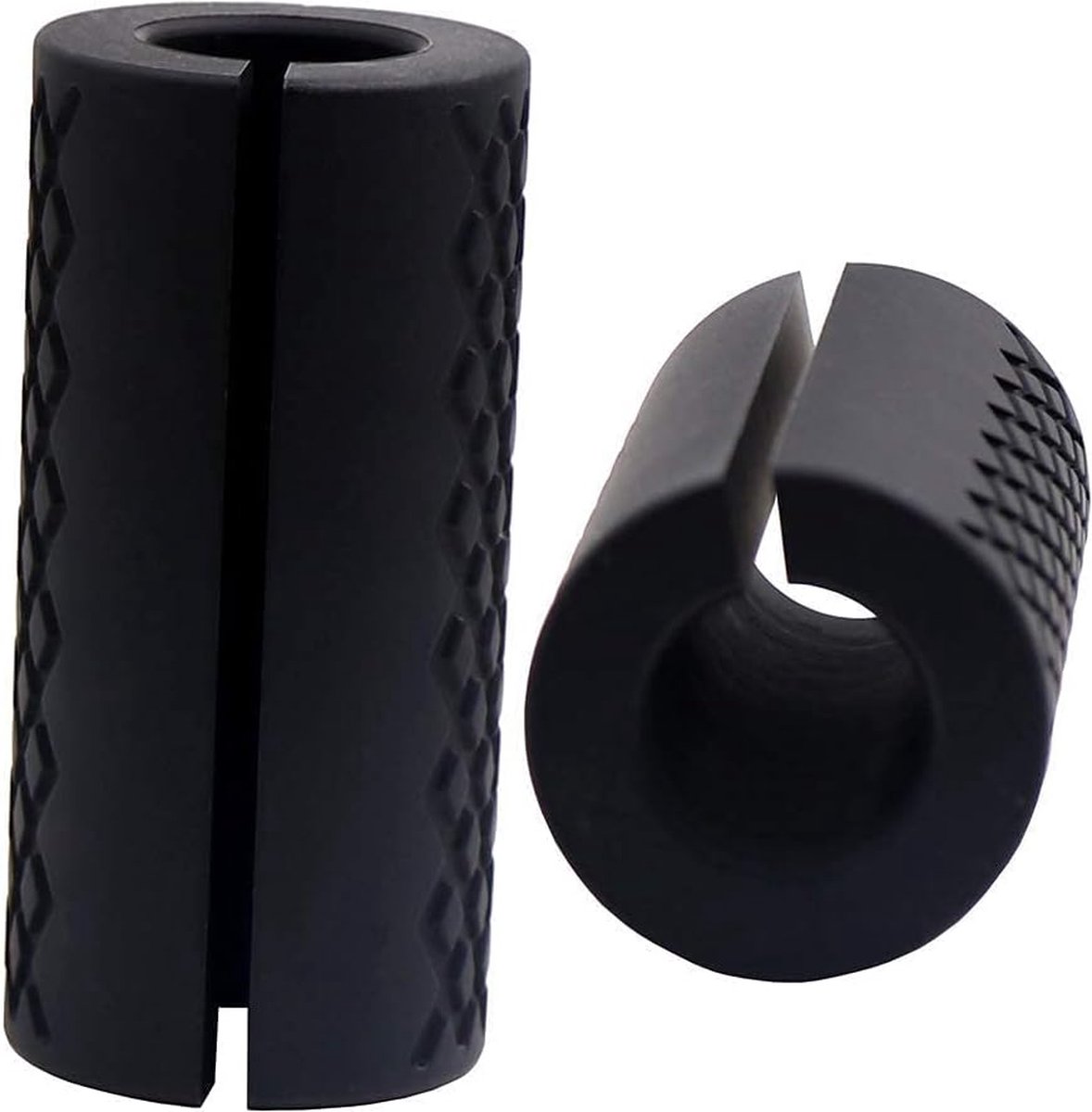 Dumbbell Handvatten voor Verbeterde Krachttraining en Spierontwikkeling met Siliconen Grip