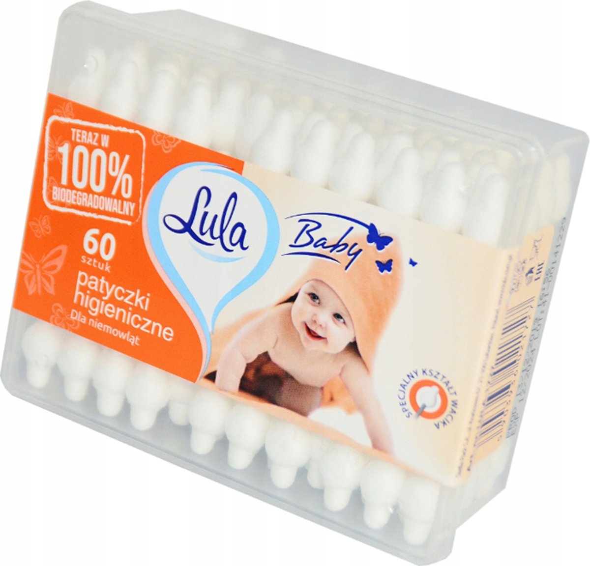 Goedkoopste Lula Baby Wattenstaafjes Speciaal Voor Baby's 6x60 Stuks