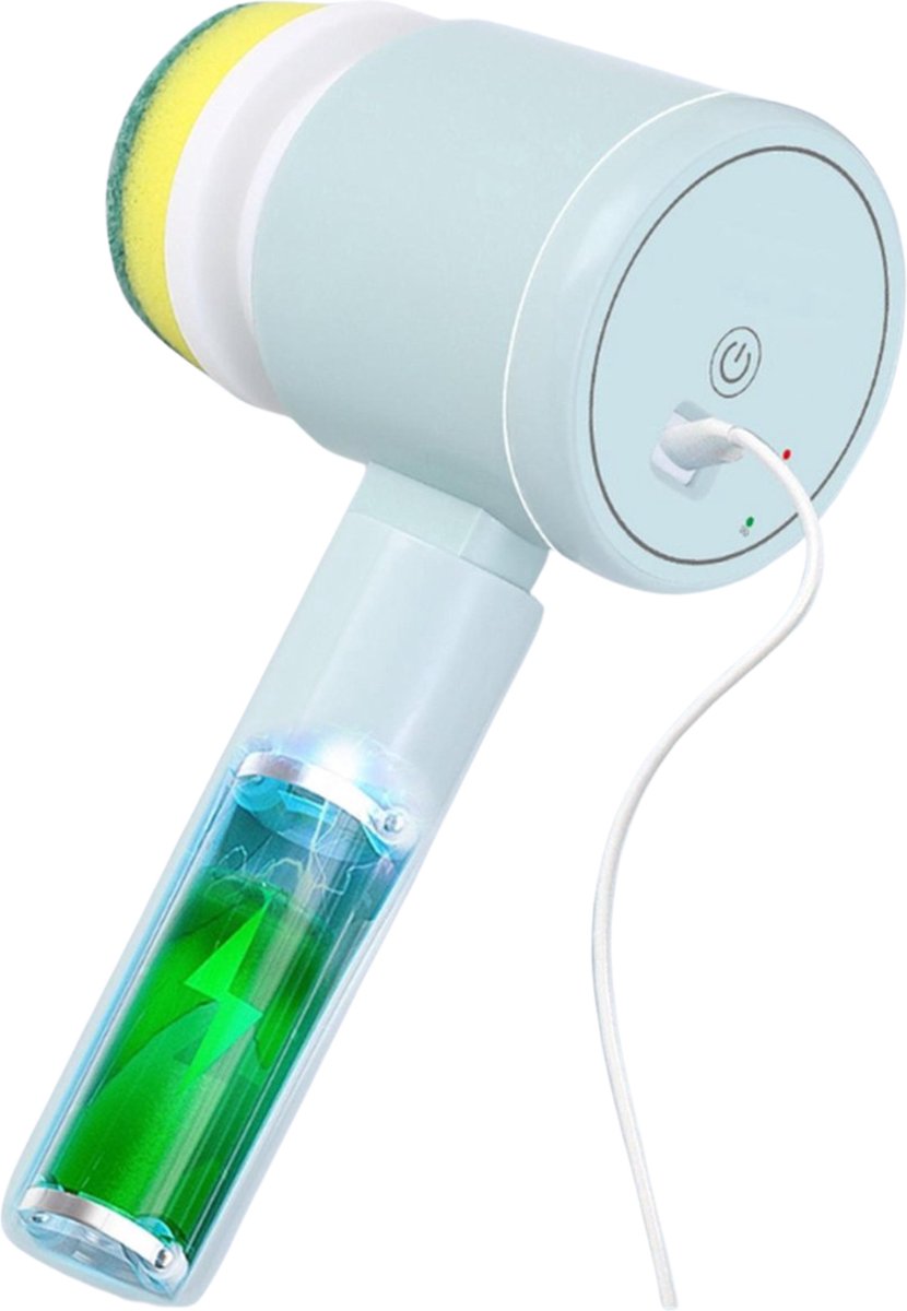 Goedkoopste Elektrische afwasborstel - Automatisch roterend/ Verschillende opzetborstels/ Multifunctioneel/ Universeel