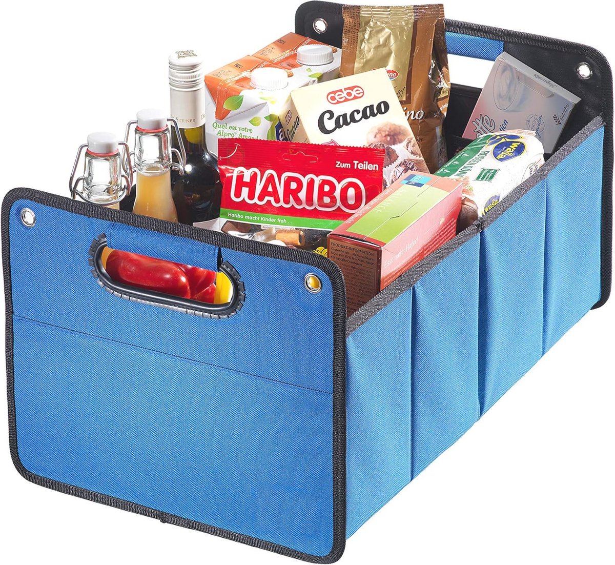 Vouwbox Kofferbak Organizer - Polyester Kofferbaktas met Stevige Bodem - Ruimtebesparende Auto Accessoire