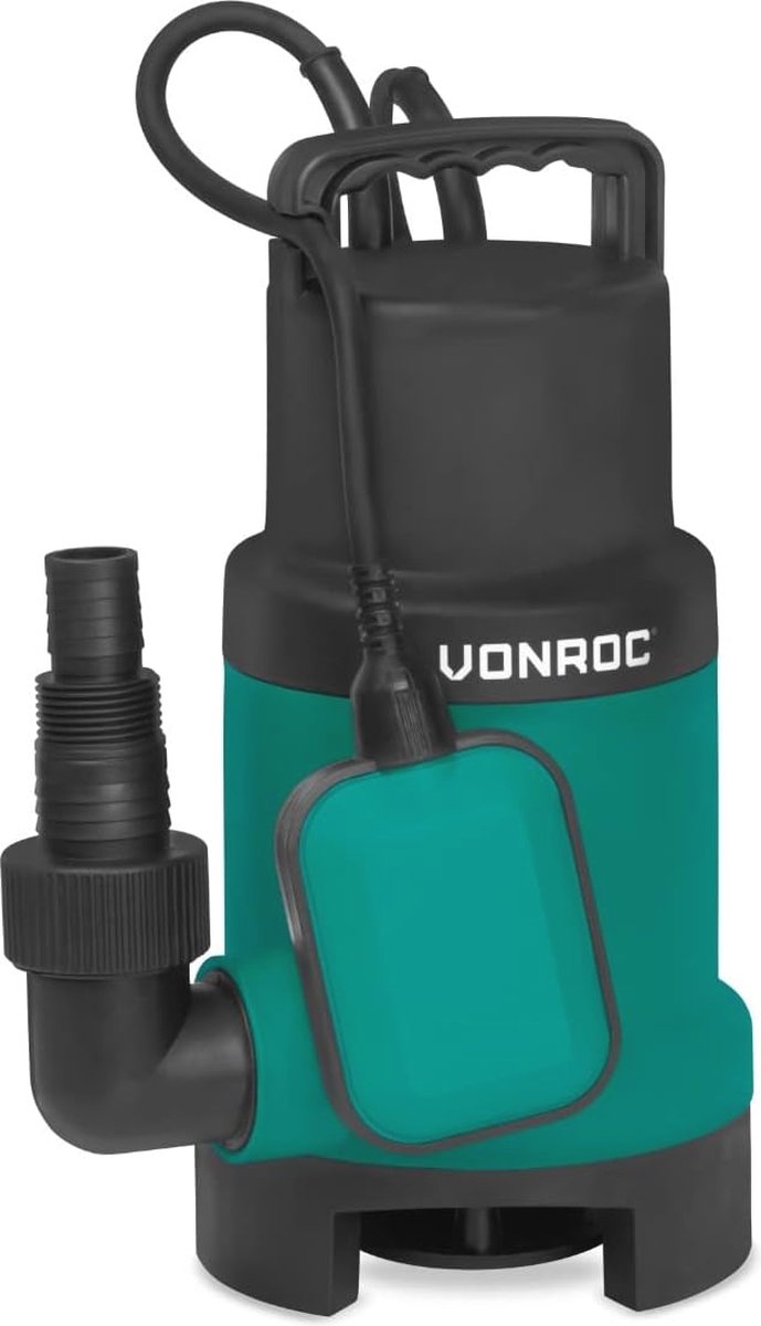 Dompelpomp 900W - Vuilwaterpomp met Vlotter - 16000 l/h voor Afvalwater en Schoonwater
