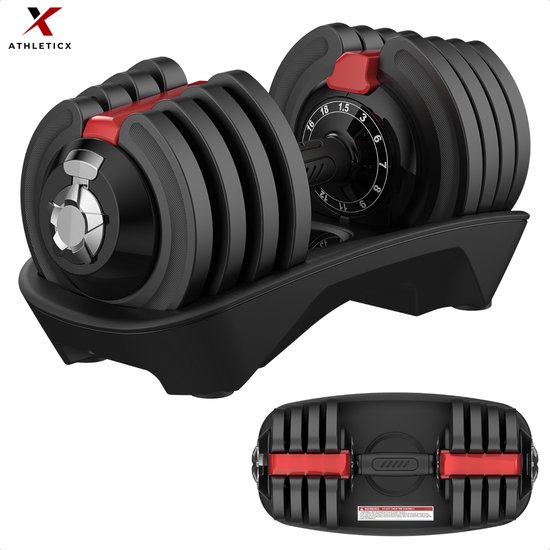 Verstelbare dumbbell set 2 tot 10 kg - kopen? | Korting tot 54
