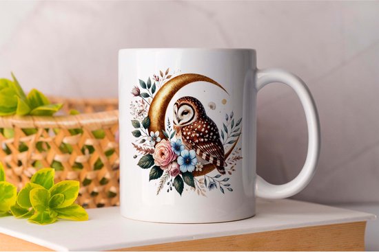 Mug Midnight Flyer - OwlWisdom - NightOwl - OwlLove - OwlEyes - Owl Wisdom - NightOwl - OwlLove