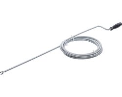 Ontstoppingsveer 3 meter met handgreep voor efficiënte verstoppingen