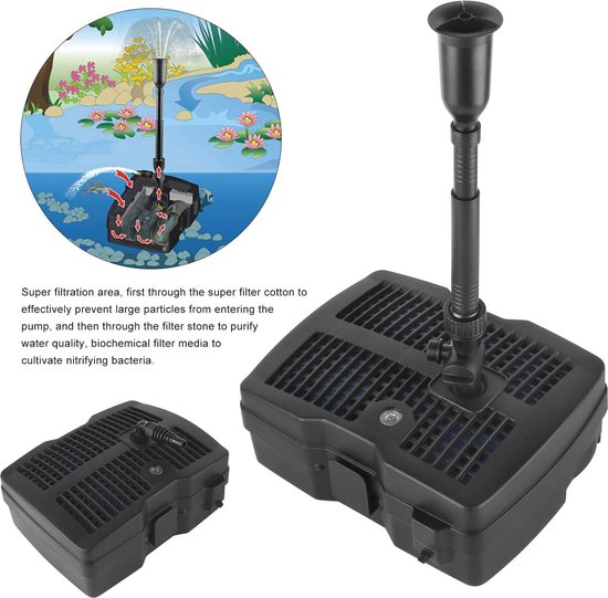 SuperFish Combi Clear 6000 Filter 4-in-1 UVC, Fontein en Pomp - Nakiche Koi