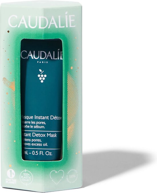 Caudalie Coffret Noël Élixir de Beauté 30 ml et Masque Detox Instantané 15 ml