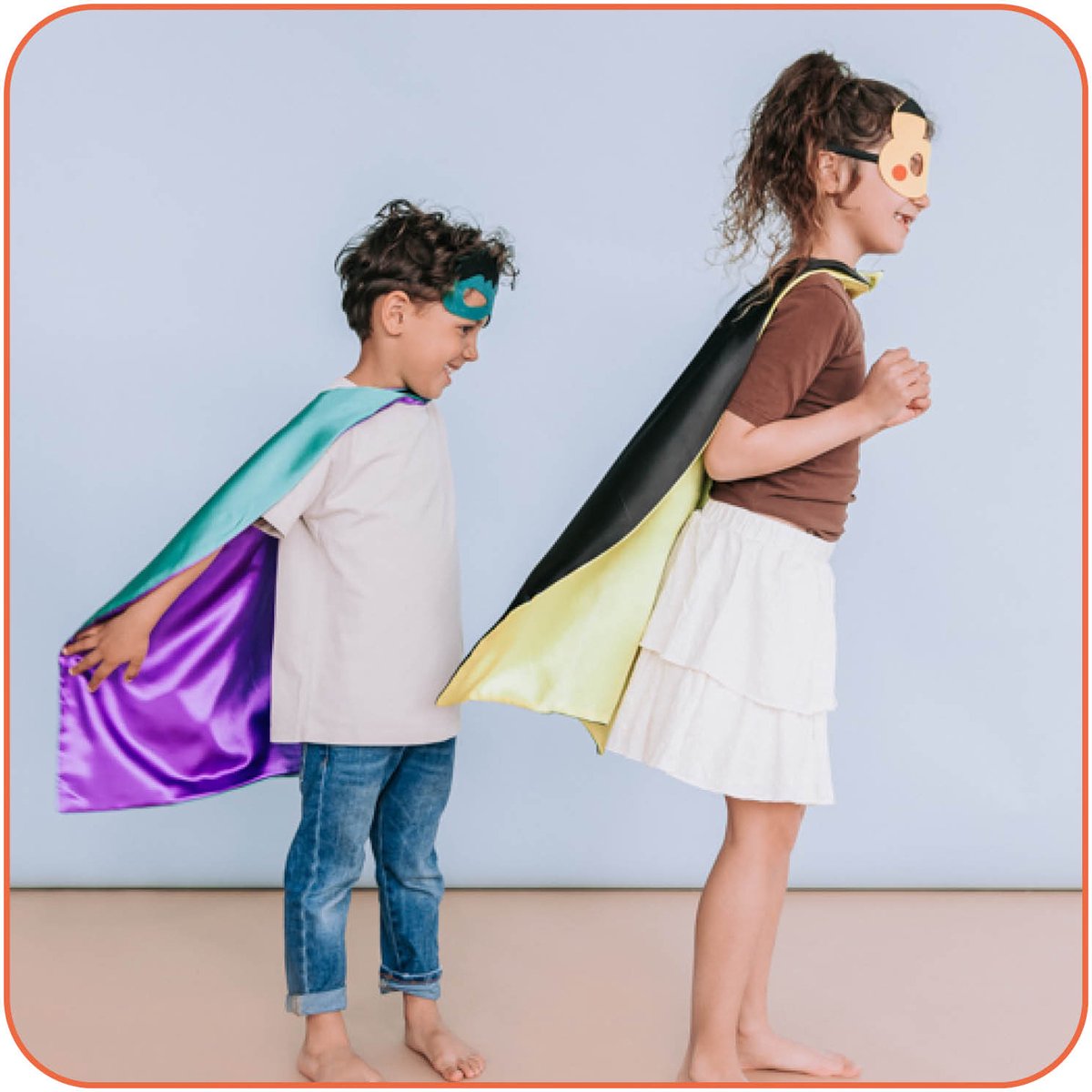Hulk Carnavalskleding kinderen - Superhelden cape - masker - armband — afbeelding 3