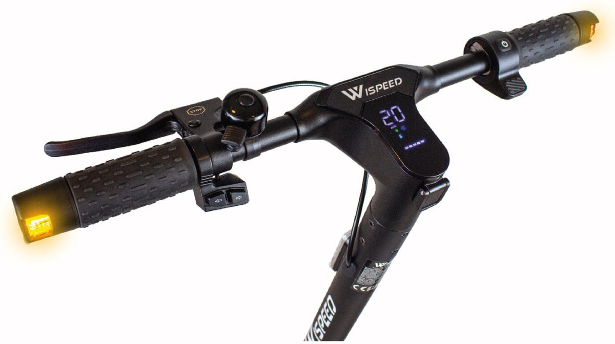 Afbeelding 3 van Wispeed - C8-40 PRO - Elektrische step - Krachtige 250W Motor - 8 inch Luchtbanden - Snelheid tot 25km/h - Bereik tot 35km - Zwart