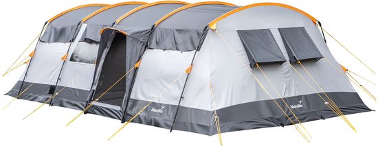 Tente Skandika Nimbus 12 – Familiale 3 Chambres, Moustiquaires, Neuve