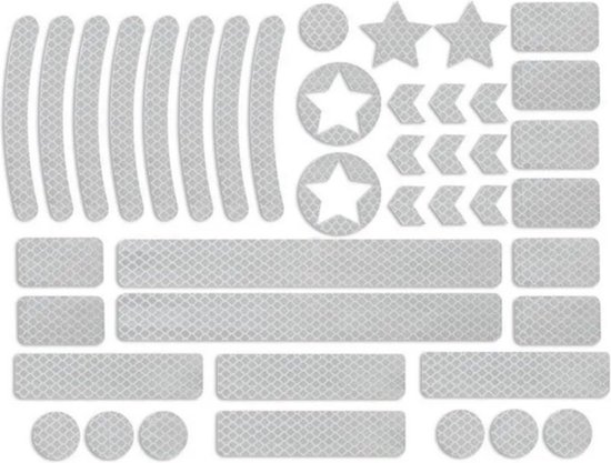 Ketting schakels Reflecterende stickers kopen
