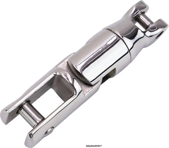 Kong ankerconnector met wartel - voor ketting 6-7-8 mm - AIS316 George