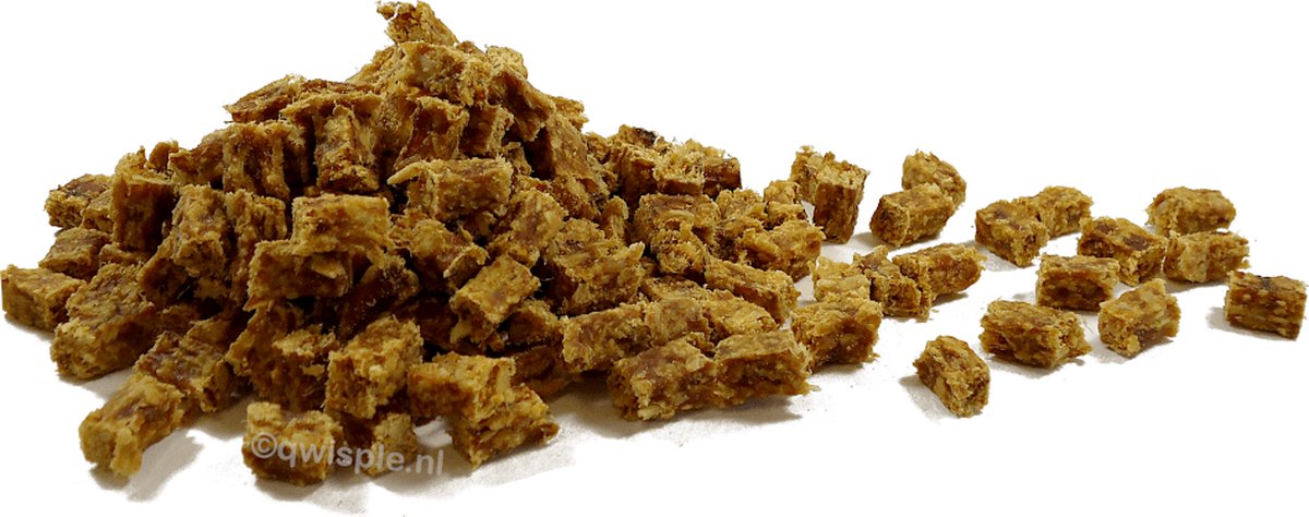 Qwisple Vleestrainers Eend - Honden Trainingssnoepjes - 100% Vlees Trainers - 1000 gr