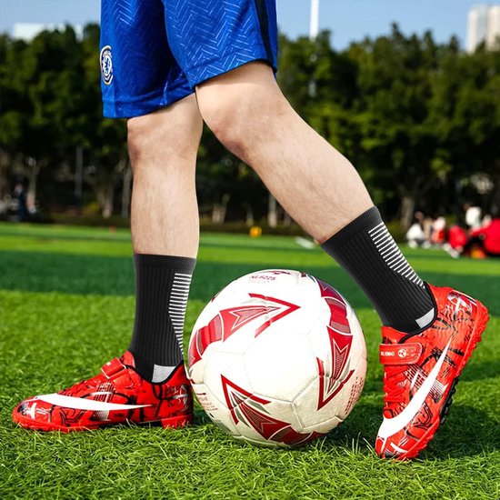 Antislip voetbalsokken voor heren - 3 paar ademend rubberen pad sportsokken - voetbalgrip atletische sokken voor heren en dames gripsokken voetbal — afbeelding 5