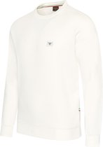 Cappuccino Italia - Heren Sweaters Prato Sweater - Wit - Maat XXL