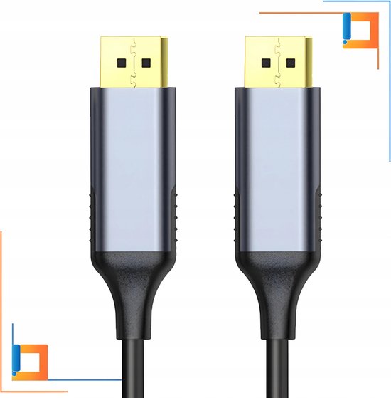 Co2® DisplayPort 1.4 - Câble - 8K 60Hz - HDR Dynamic - 32,4 Gb/s - 2m