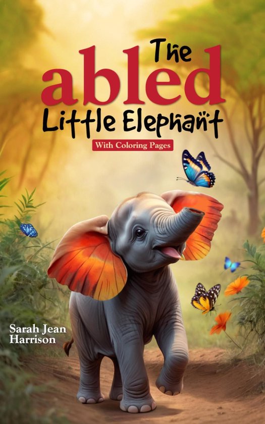 The Abled Little Elephant - cover