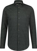 Blue Industry Shirt Print Olive - Taille 41 - Homme - Chemises Casual