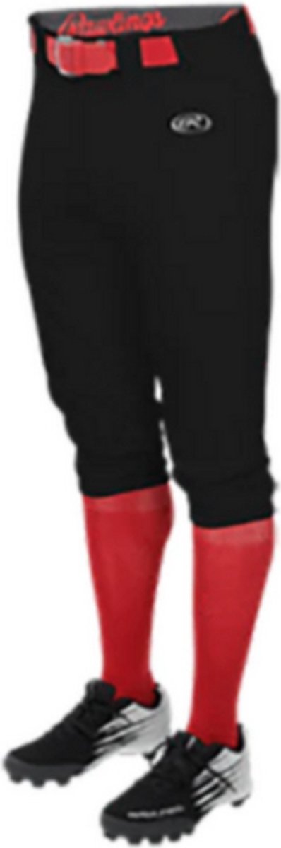 Rawlings YLNCHKP Youth Launch Knicker Pant M Black Knicker Pants voor Sport Honkbal/Softball