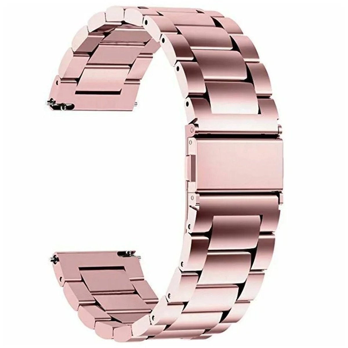22mm Roze kleur Oyster Horlogeband universeel - Band aanzet 22 mm - Horlogebandje RVS316 -
