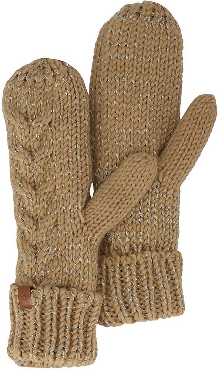 Sarlini Ski handschoenen dames Fashion Zand Geel