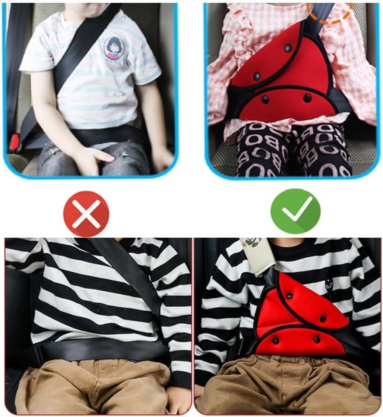 MHwan Coussin de Ceinture de sécurité pour Enfants, 2 pièces, qualité A, Coton PP, Protecteur de Ceinture pour Voiture, Adultes, Coussin de Ceinture de sécurité Amovible et Lavable, kussen Doux pour Protection de la tête et des épaules