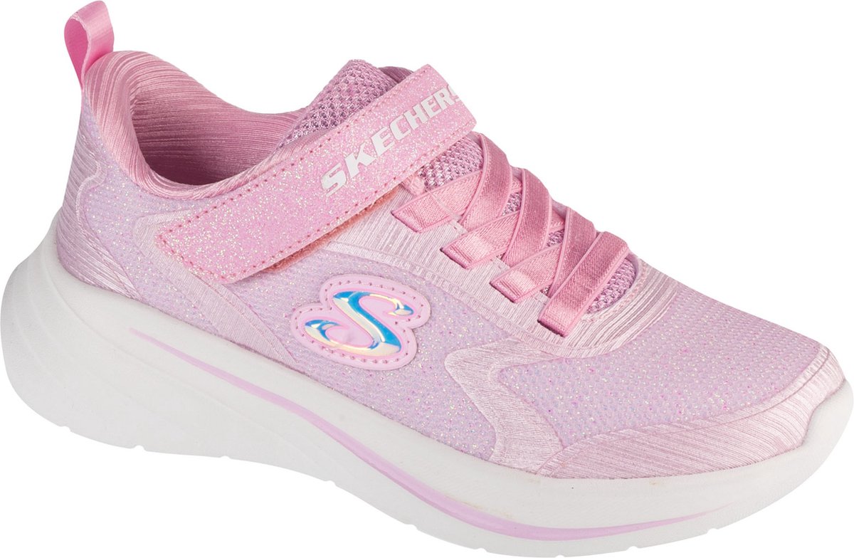 Skechers Kinderen Wave 92 Sneakers Lichtroze