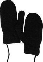 Alwero kinderhandschoenen Gully junior dark green wollen wanten handschoenen moffen wol donkergroen groen