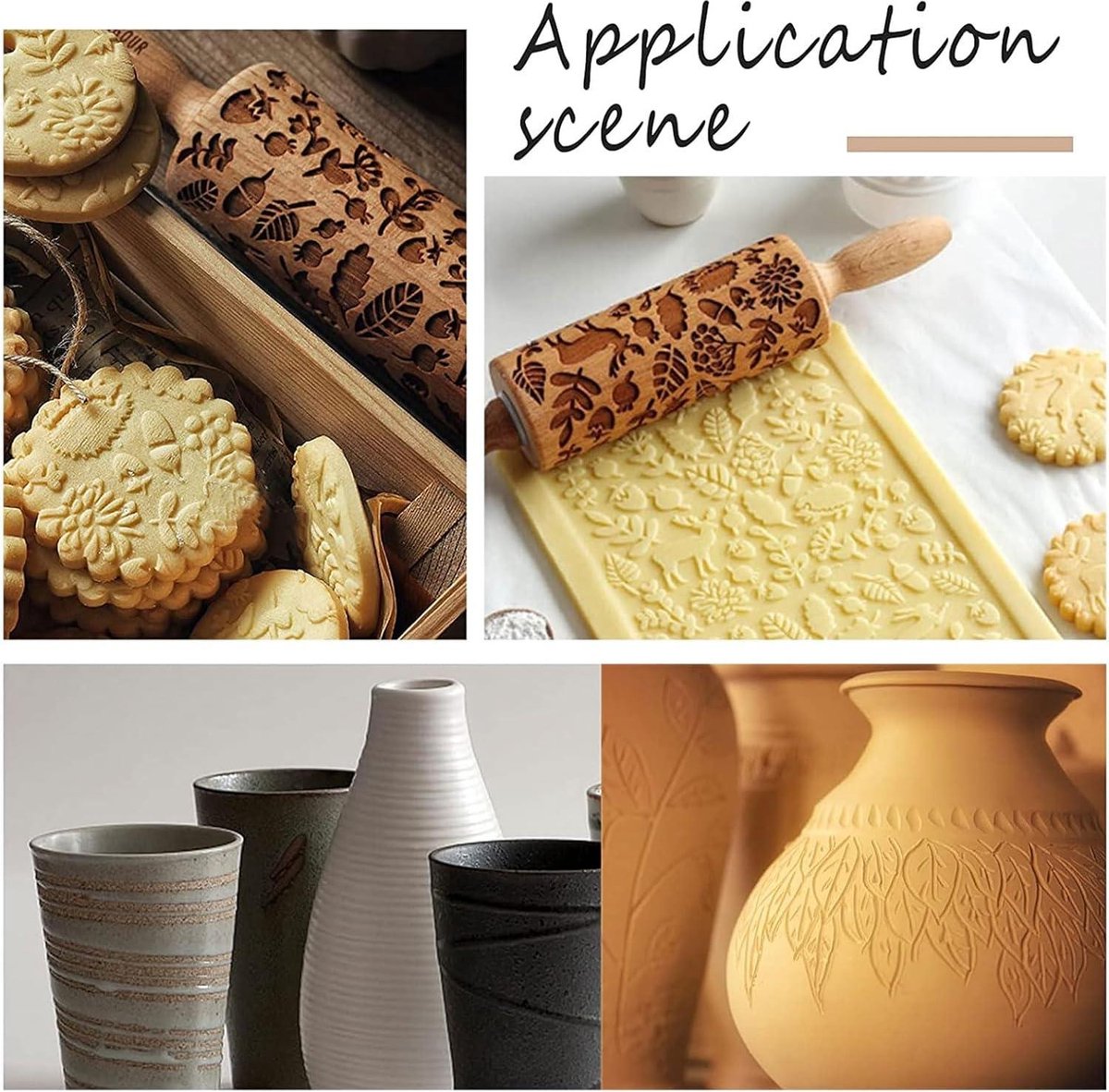 Decoratieve Kleiroller - Profiel - Arts and Crafts Holland