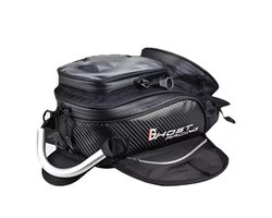 E-Shop4u - Motor Rugzak - Motorfiets Tanktas - Motorrugzak - Zwart - Waterdicht + Touchscreen Navigatie + Sterke Magneten