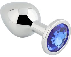*** Clean Buttplug - Metalen Anale Plug - Voor Vrouwen en Mannen - Kinky - Erotiek - Spannend - BDSM - van Heble® ***