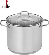 Bol.com Smile Soeppan Kookpan groot - 11 Liter - Inductie - Met Maatverdeling aanbieding