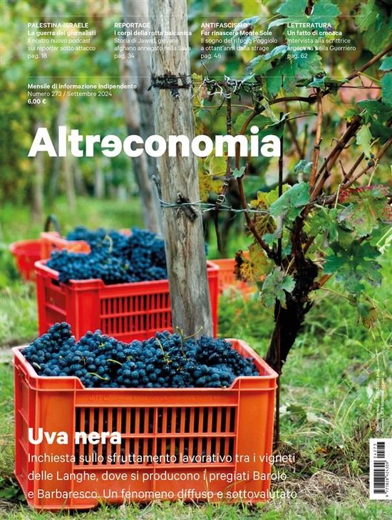 Altreconomia 273 - Settembre 2024 - cover