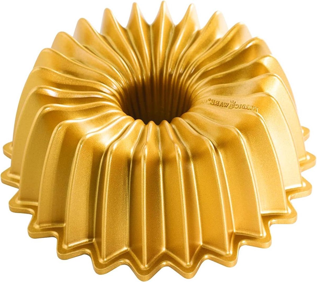 Brilliance Bundt Pan 6-kops aluminium goud 21 cm x 206 cm NW 93277 - Backform