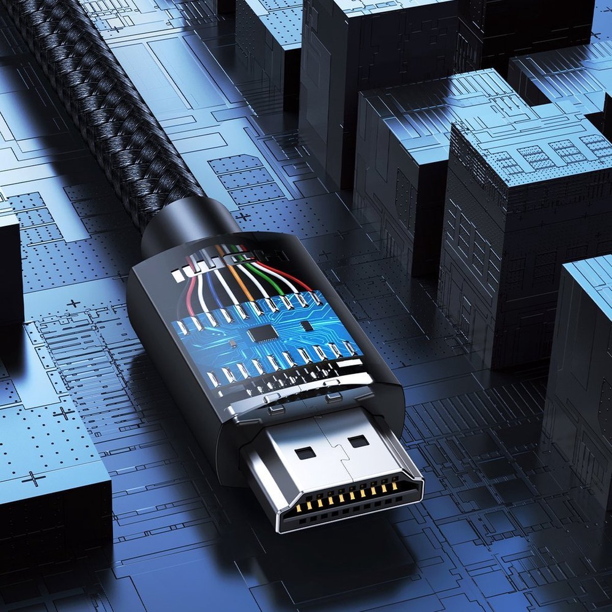 Ugreen - HDMI - 2.0 - HDMI 2.0 4K kabel 3m zwart - (HD119 - 40102)