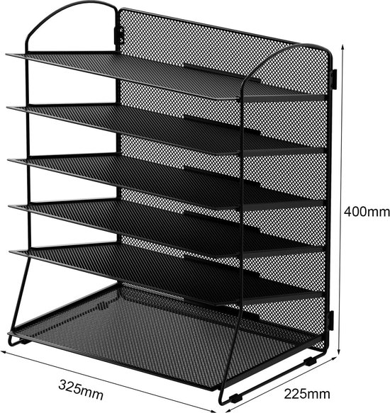 EasyPAG 3 Fächer A4 etall Büro Schreibtisch Organizer Dokuentenhalter