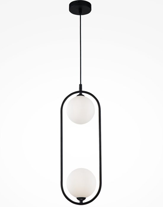 Maytoni - Lampe Suspendue Ring - Zwart