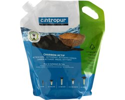 Cintropur actief kool 1,25 kg - 3.4 liter - aktief kool - actieve kool