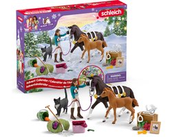 schleich Horse Club Adventskalender 2024 - Paarden Speelgoed - 24 Unieke Items - Voor Jongens en Meisjes