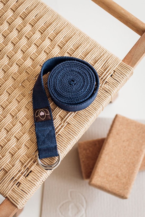 Yoga riem / strap extra lang indigo - Lotus van Lotus — afbeelding 5