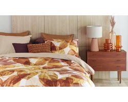Beddinghouse Amber dekbedovertrek - Tweepersoons - 200x200/220 - Steenrood
